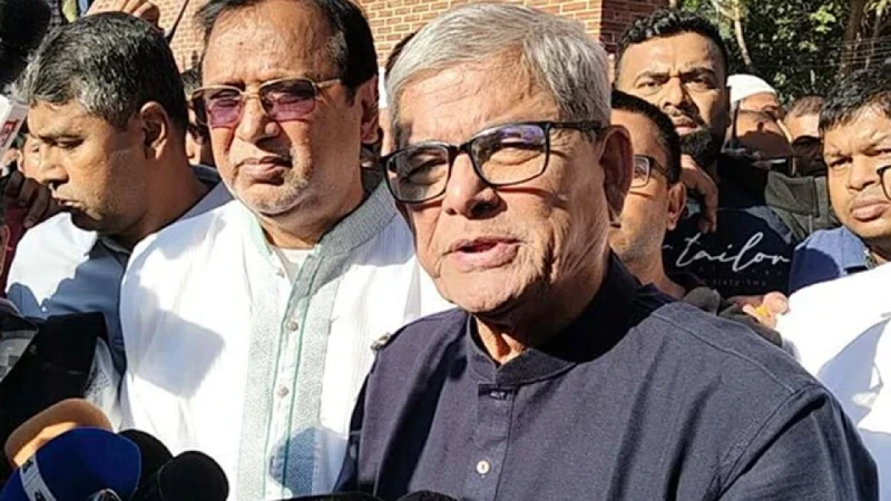 নির্বাচনকে ঘিরে সামনে আরও হত্যাকান্ড ঘটতে পারে আশঙ্কা মির্জা ফখরুলের